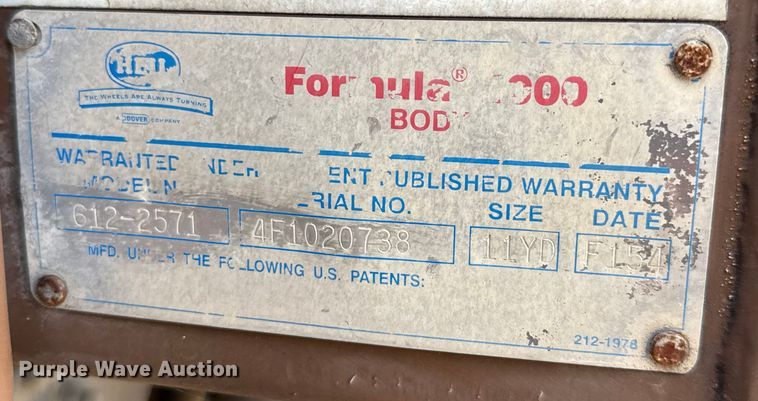 image for item ED5802 2016 Autocar refuse truck