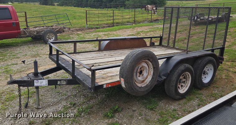 image for item EF1801 1999 Kirk's utility trailer