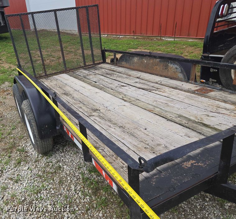 image for item EF1801 1999 Kirk's utility trailer