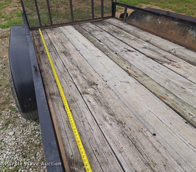 image for item EF1801 1999 Kirk's utility trailer