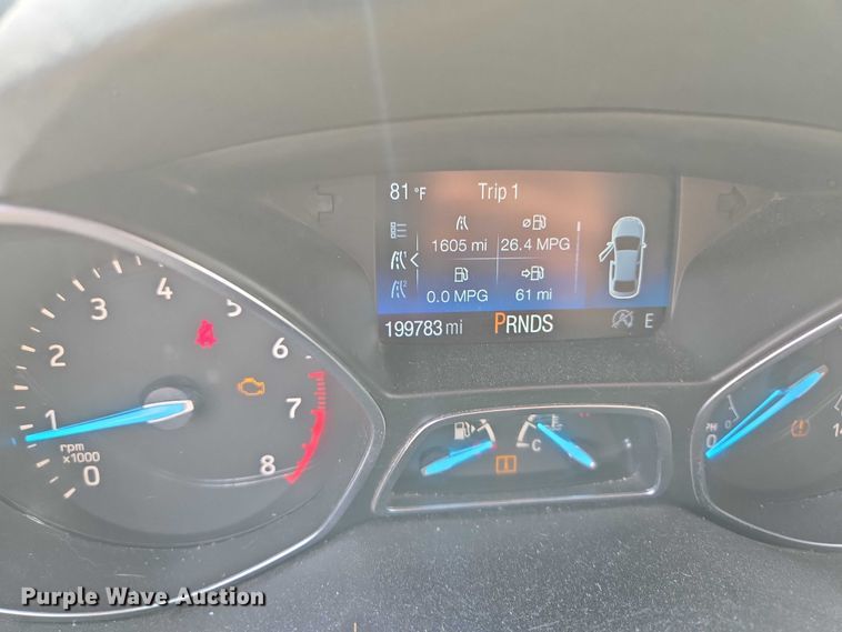 image for item EF1810 2018 Ford Escape SUV