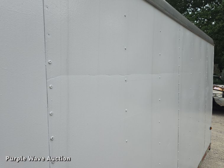 image for item EF1846 1993 Wells Cargo enclosed cargo trailer