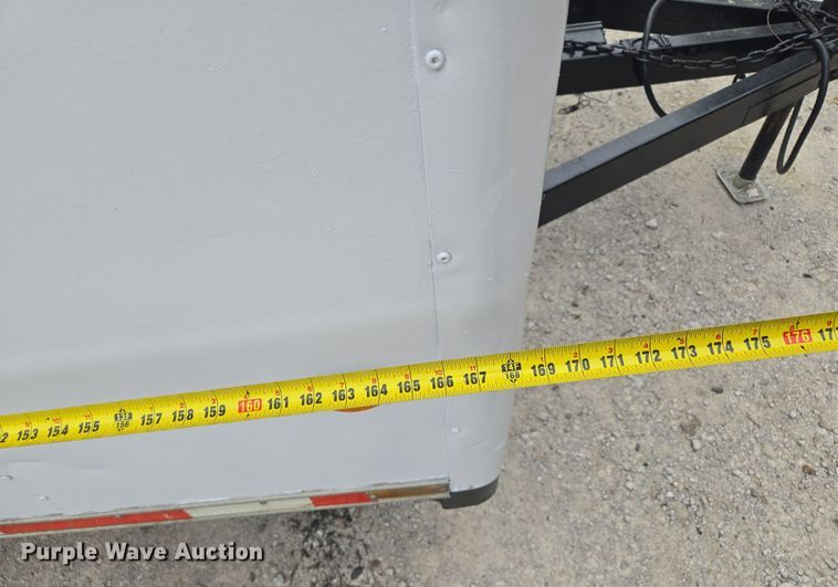 image for item EF1846 1993 Wells Cargo enclosed cargo trailer