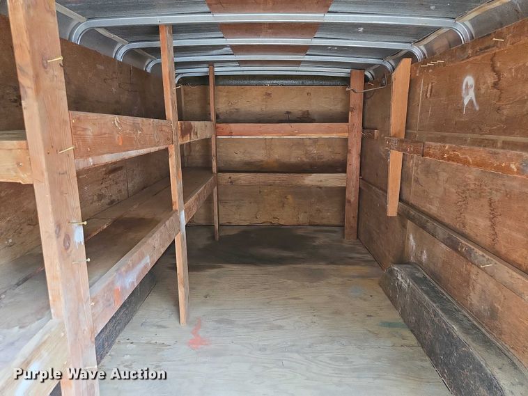 image for item EF1846 1993 Wells Cargo enclosed cargo trailer