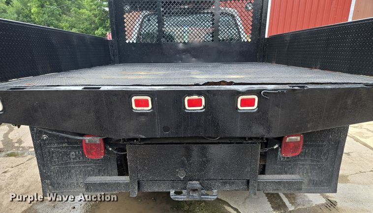 image for item EF1847 2001 Ford  F550 Super Duty XL dump flatbed truck
