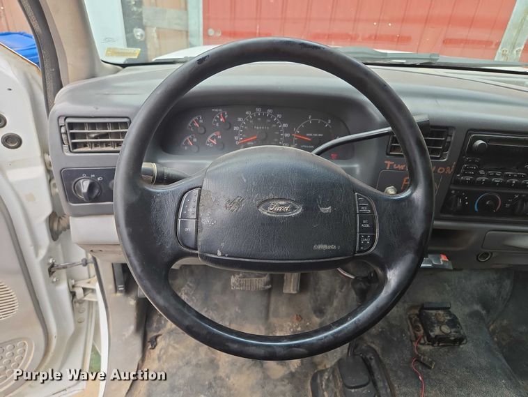 image for item EF1847 2001 Ford  F550 Super Duty XL dump flatbed truck