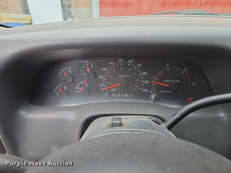 image for item EF1847 2001 Ford  F550 Super Duty XL dump flatbed truck