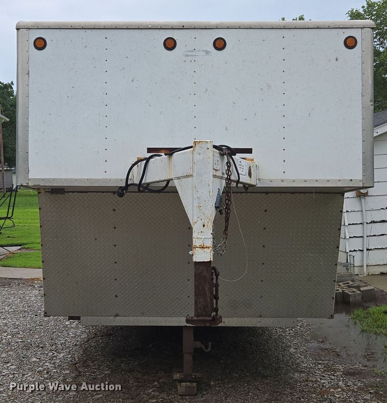 image for item EF1857 2004 Shop built enclosed cargo trailer