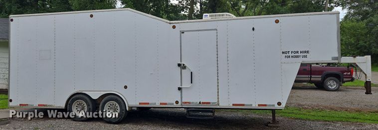 image for item EF1857 2004 Shop built enclosed cargo trailer