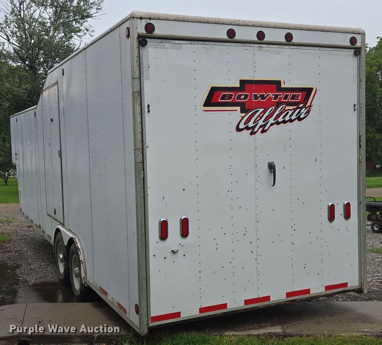 image for item EF1857 2004 Shop built enclosed cargo trailer