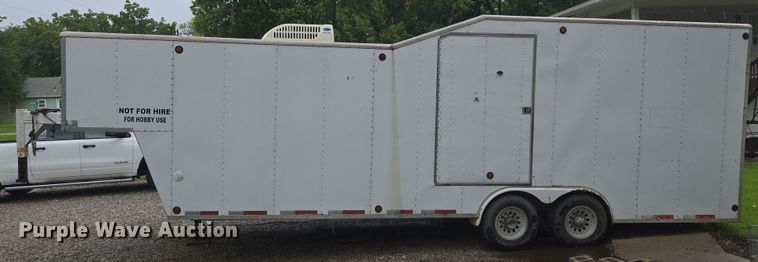 image for item EF1857 2004 Shop built enclosed cargo trailer