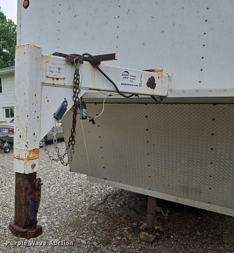 image for item EF1857 2004 Shop built enclosed cargo trailer