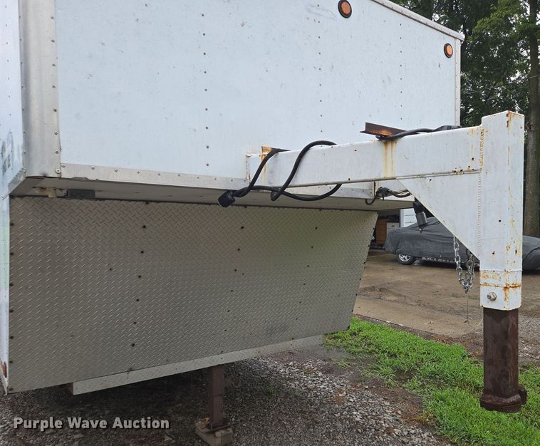 image for item EF1857 2004 Shop built enclosed cargo trailer
