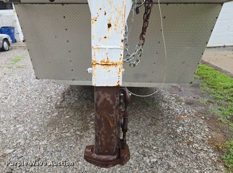 image for item EF1857 2004 Shop built enclosed cargo trailer