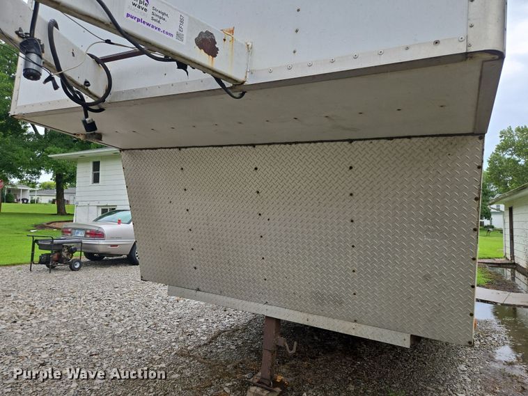 image for item EF1857 2004 Shop built enclosed cargo trailer