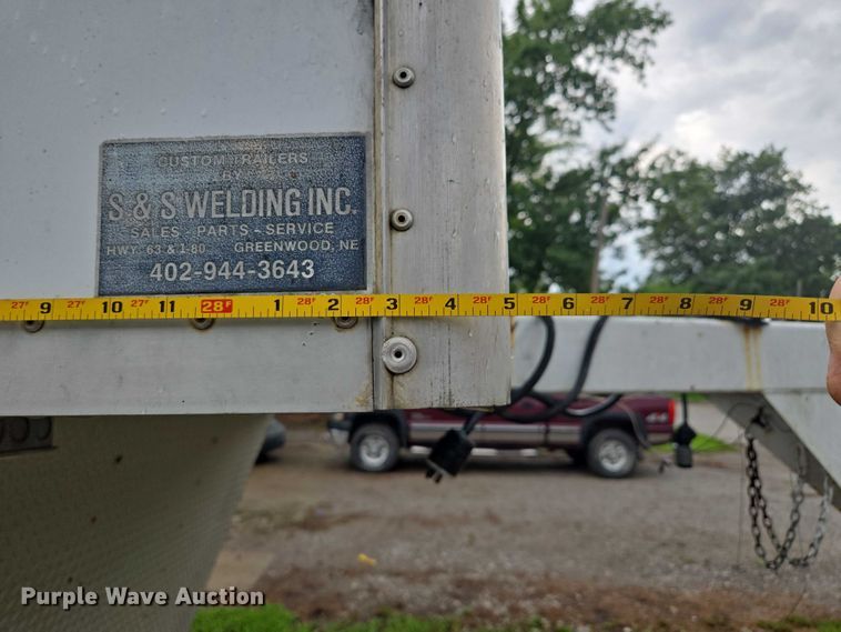 image for item EF1857 2004 Shop built enclosed cargo trailer