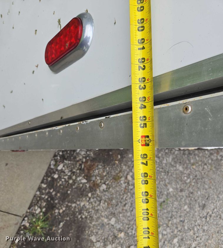 image for item EF1857 2004 Shop built enclosed cargo trailer