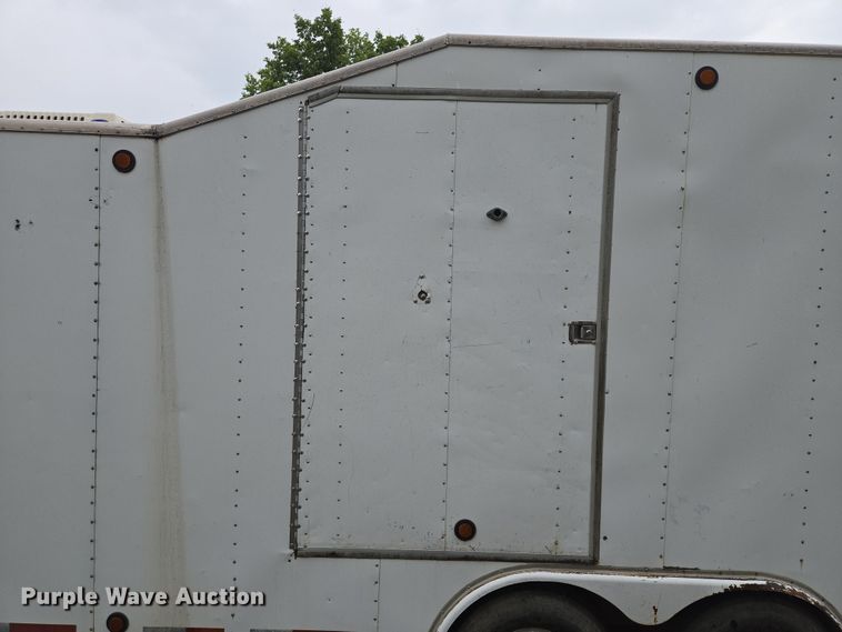 image for item EF1857 2004 Shop built enclosed cargo trailer