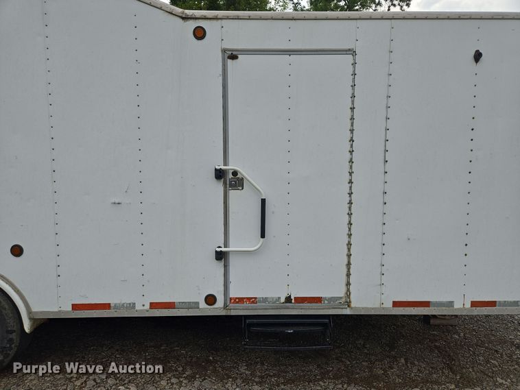 image for item EF1857 2004 Shop built enclosed cargo trailer