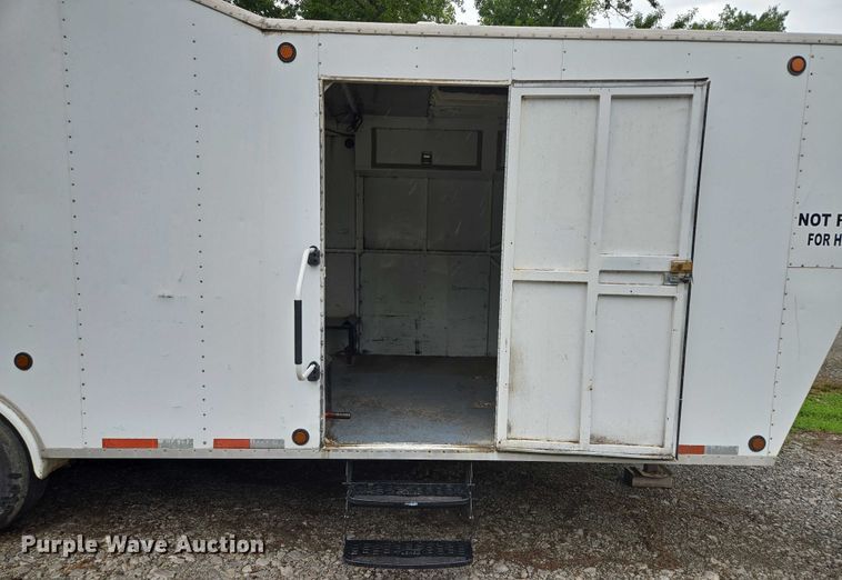 image for item EF1857 2004 Shop built enclosed cargo trailer