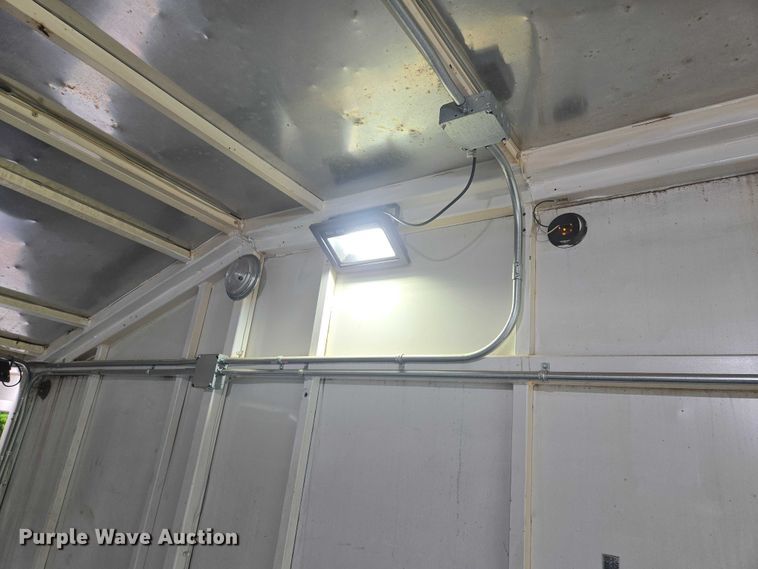 image for item EF1857 2004 Shop built enclosed cargo trailer