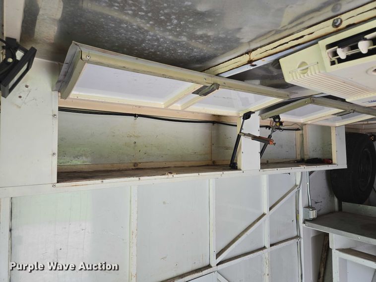 image for item EF1857 2004 Shop built enclosed cargo trailer