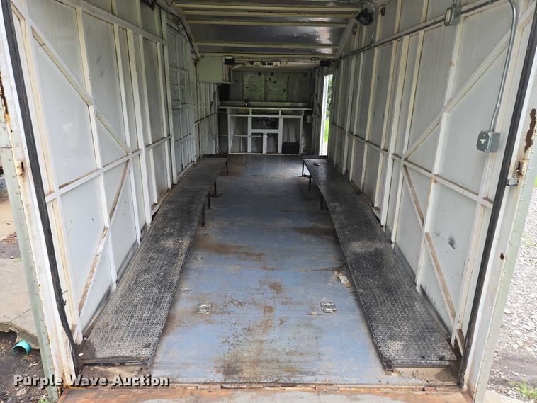 image for item EF1857 2004 Shop built enclosed cargo trailer