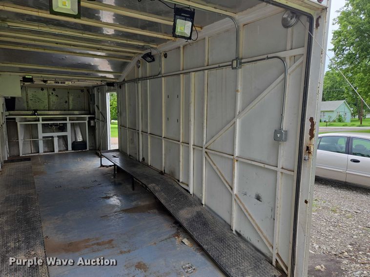 image for item EF1857 2004 Shop built enclosed cargo trailer