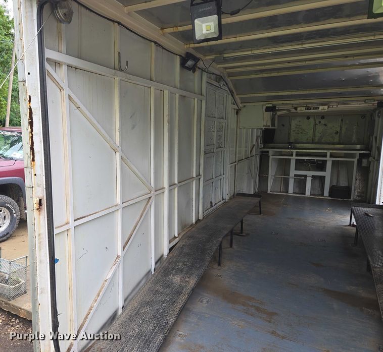 image for item EF1857 2004 Shop built enclosed cargo trailer