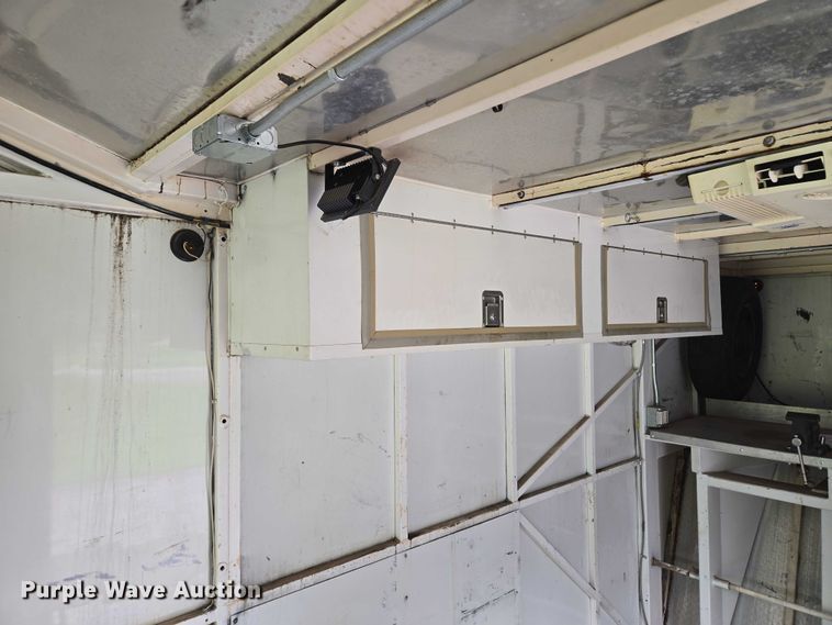 image for item EF1857 2004 Shop built enclosed cargo trailer