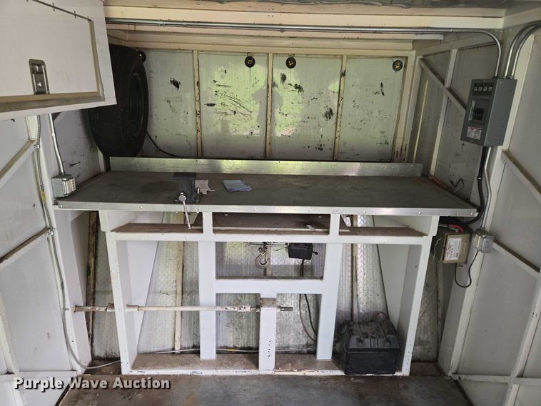 image for item EF1857 2004 Shop built enclosed cargo trailer