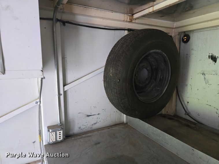 image for item EF1857 2004 Shop built enclosed cargo trailer