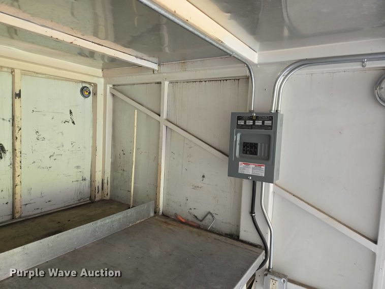 image for item EF1857 2004 Shop built enclosed cargo trailer