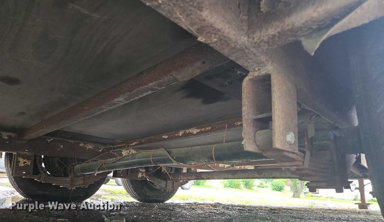 image for item EF1857 2004 Shop built enclosed cargo trailer