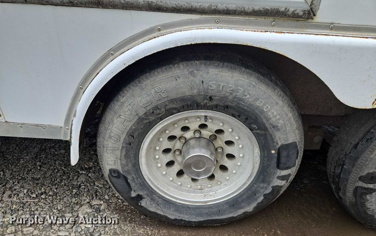 image for item EF1857 2004 Shop built enclosed cargo trailer