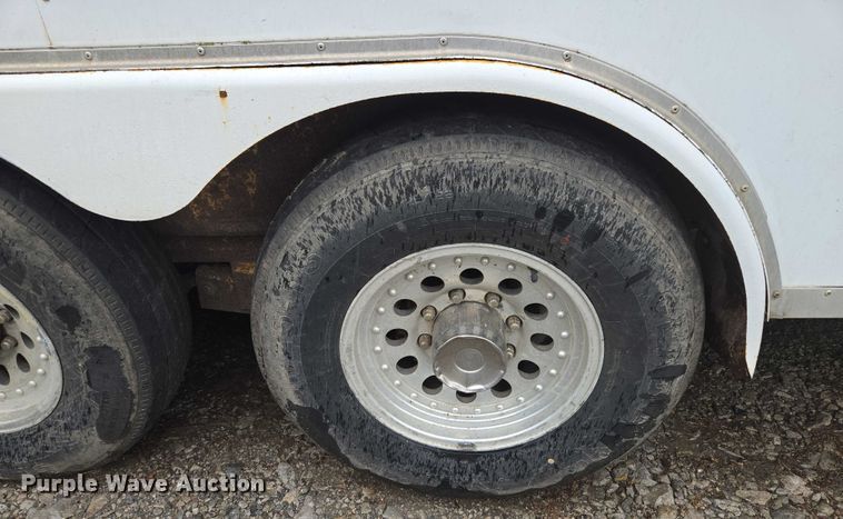 image for item EF1857 2004 Shop built enclosed cargo trailer