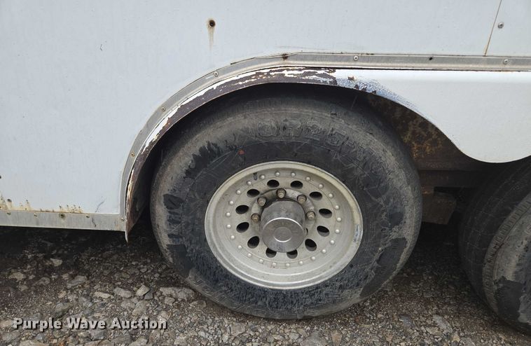 image for item EF1857 2004 Shop built enclosed cargo trailer