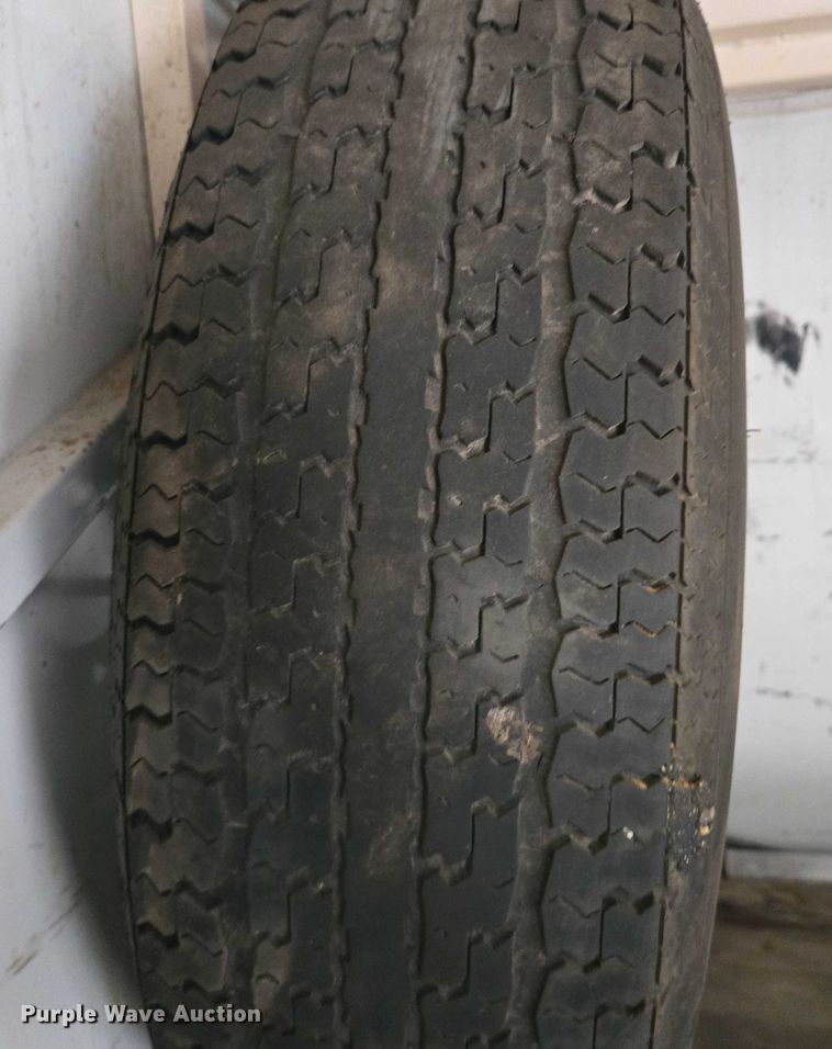 image for item EF1857 2004 Shop built enclosed cargo trailer