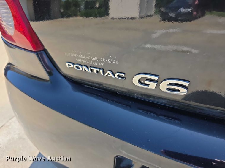 image for item EF3702 2006 Pontiac G6 