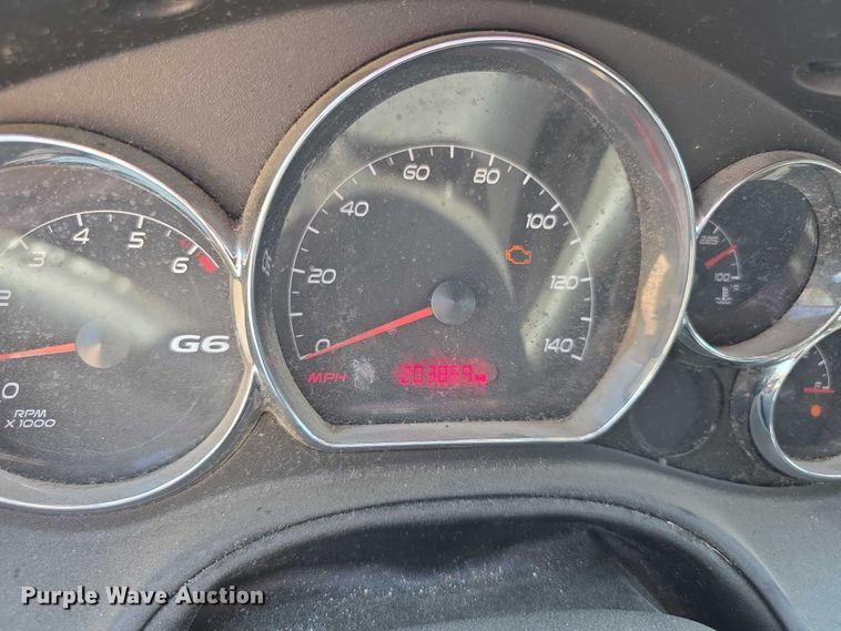 image for item EF3702 2006 Pontiac G6 