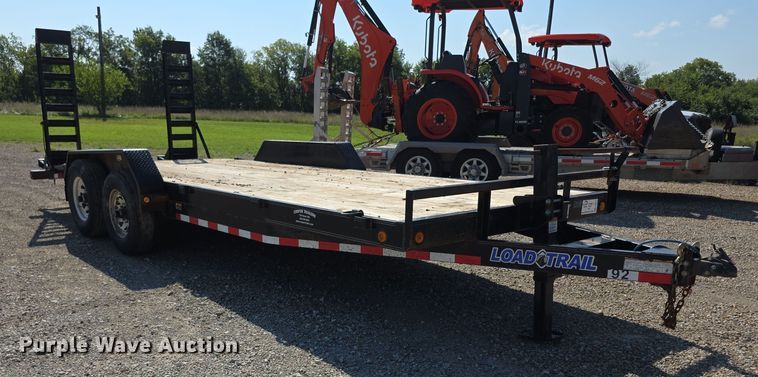 image for item EF3743 2022 Load Trail equipment trailer
