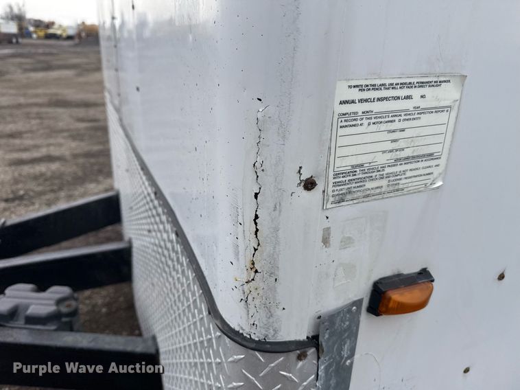 image for item EG2567 2002 Wells Cargo enclosed cargo trailer