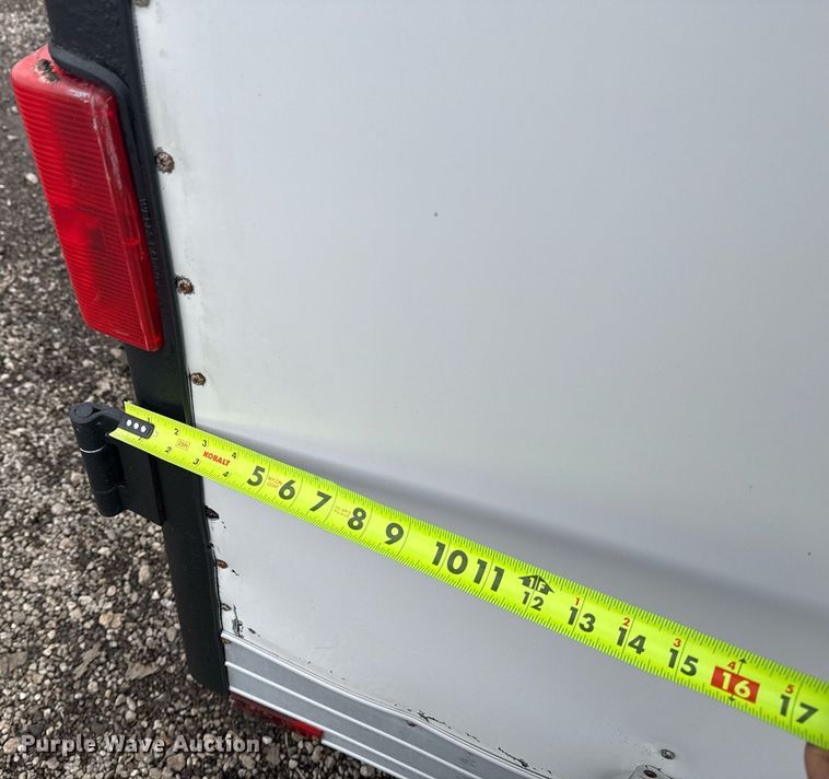 image for item EG2567 2002 Wells Cargo enclosed cargo trailer