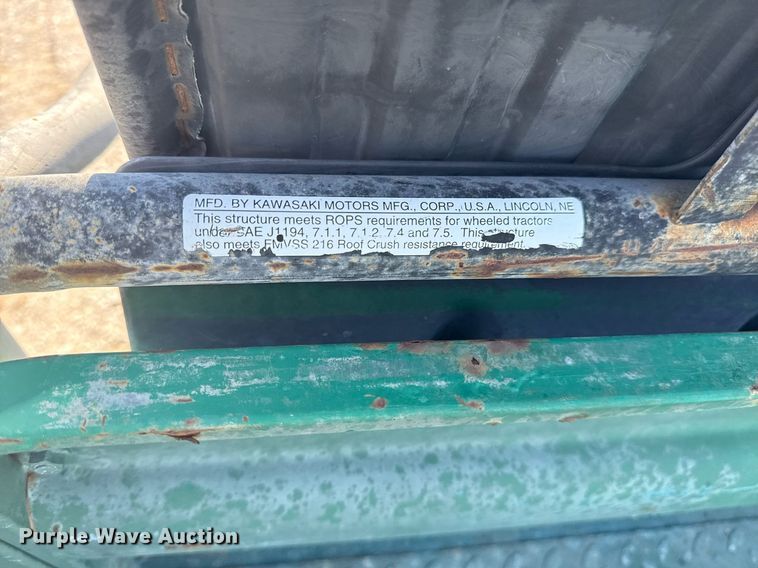 image for item EG5868 2009 Kawasaki Mule utility vehicle