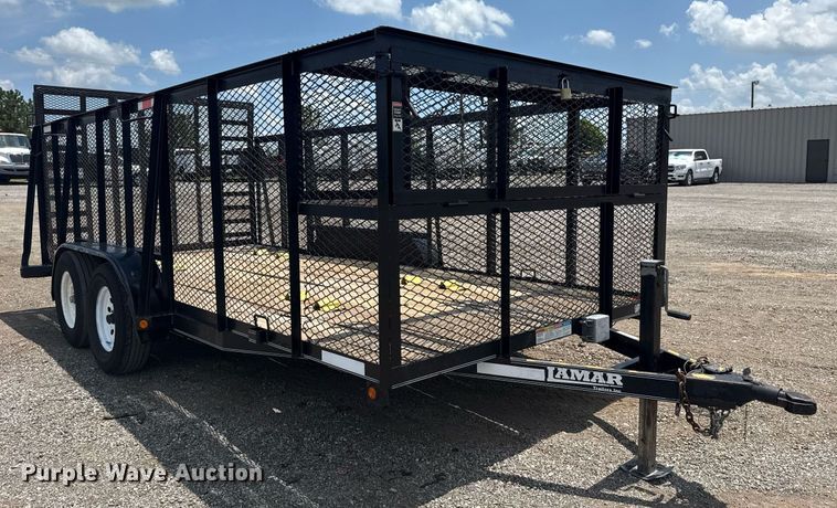 image for item EG6000 2014 Lamar equipment trailer