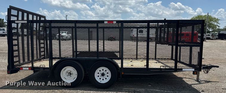 image for item EG6000 2014 Lamar equipment trailer