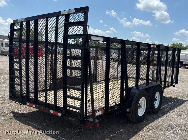 image for item EG6000 2014 Lamar equipment trailer