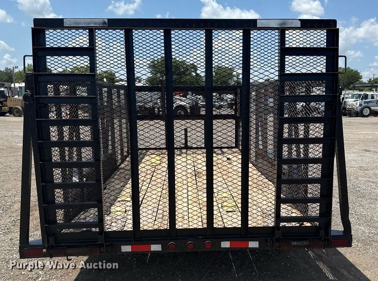 image for item EG6000 2014 Lamar equipment trailer