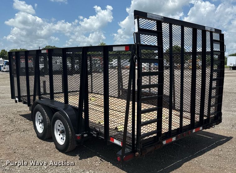 image for item EG6000 2014 Lamar equipment trailer