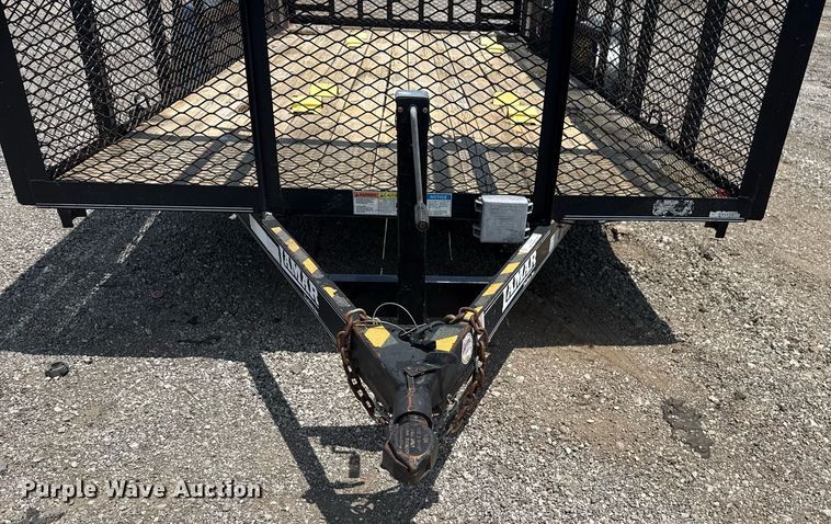 image for item EG6000 2014 Lamar equipment trailer